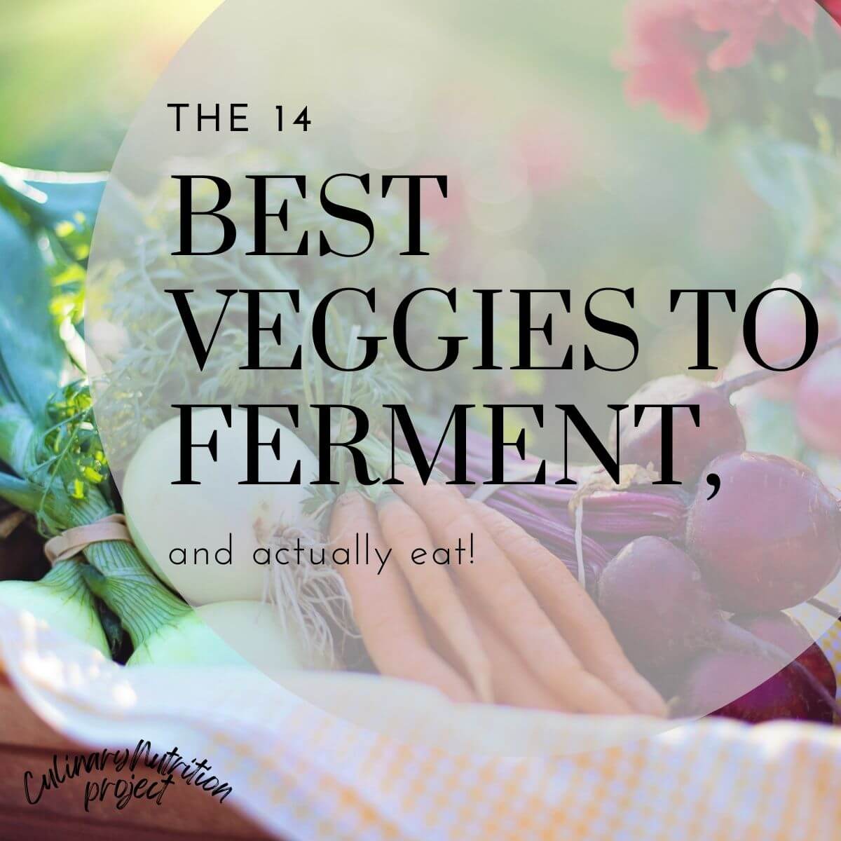 The 14 Best Veggies to Ferment, and Actually Eat!